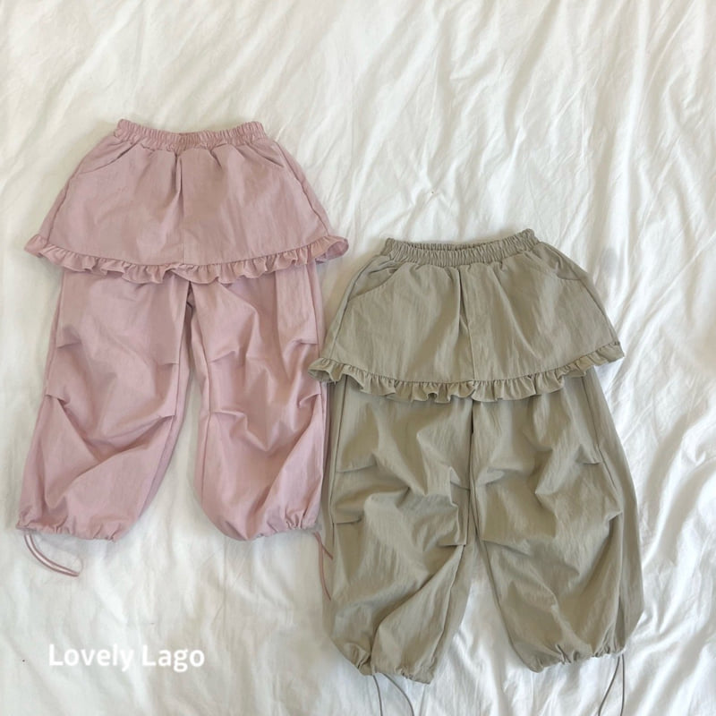 Lago - Korean Children Fashion - #fashionkids - Frill Pants