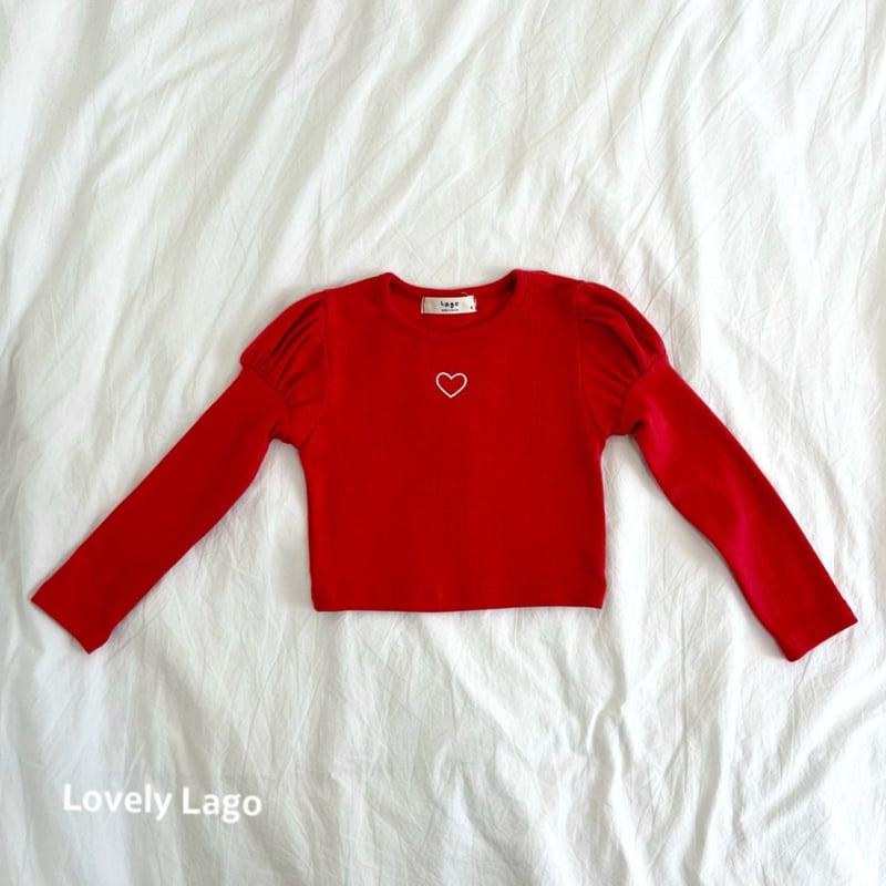 Lago - Korean Children Fashion - #kidsshorts - Petit Puff Tee - 10