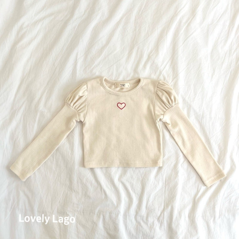 Lago - Korean Children Fashion - #kidzfashiontrend - Petit Puff Tee - 12