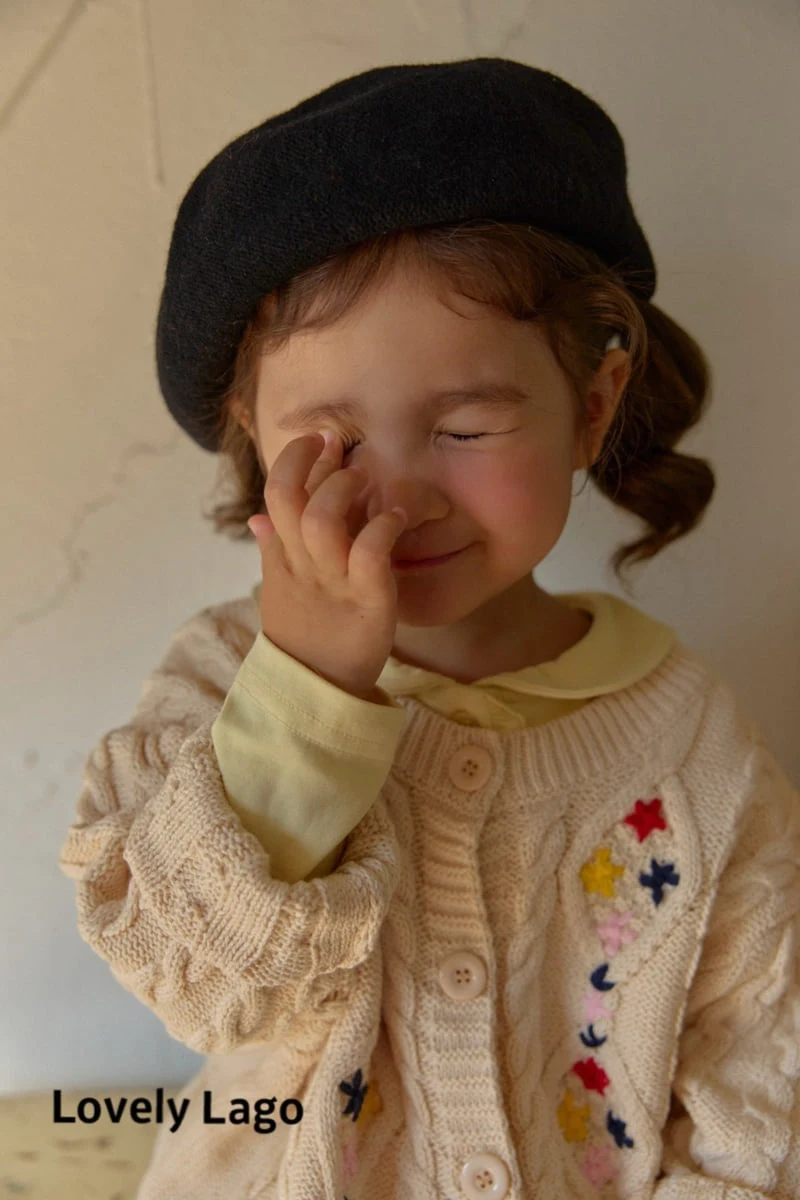 Lago - Korean Children Fashion - #littlefashionista - Mini Frill Collar Tee - 11
