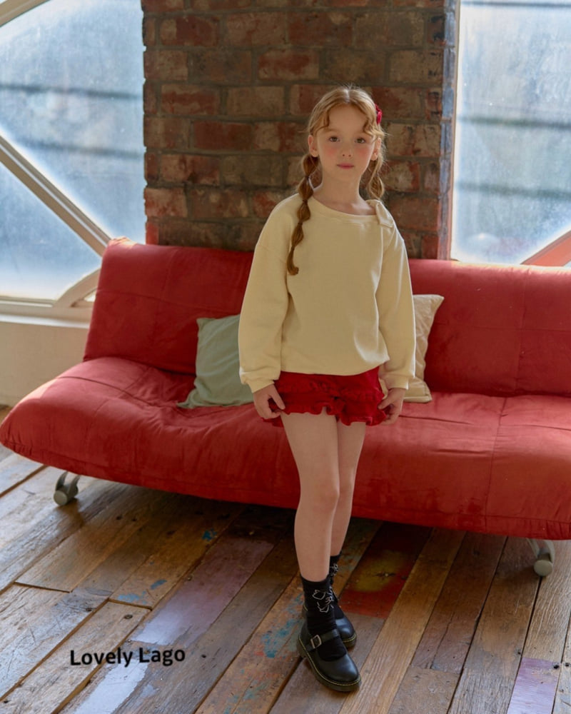 Lago - Korean Children Fashion - #littlefashionista - Ribbon Unbalanced Sweatshirt - 10