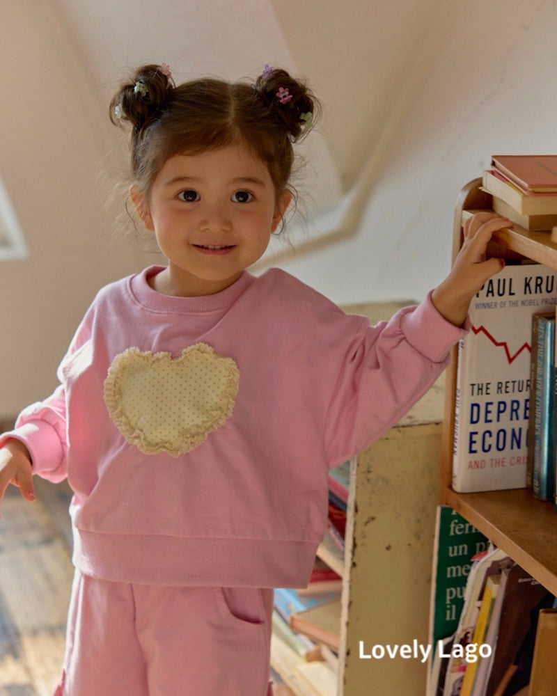 Lago - Korean Children Fashion - #littlefashionista - Heart Dot Set - 3