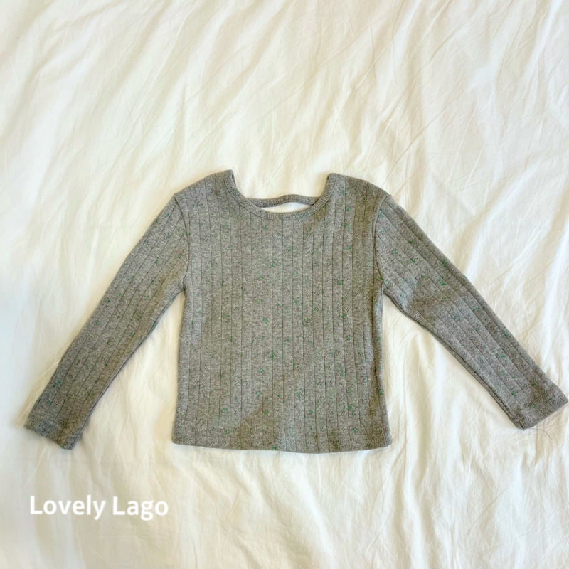 Lago - Korean Children Fashion - #littlefashionista - Flower Eyelet Tee - 12