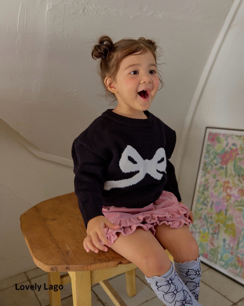 Lago - Korean Children Fashion - #magicofchildhood - Soft Knit Sweatshirt - 2