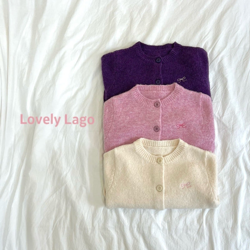 Lago - Korean Children Fashion - #magicofchildhood - Ribbon Soft Cardigan
