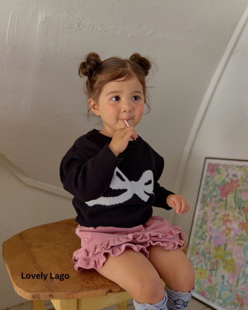 Lago - Korean Children Fashion - #minifashionista - Soft Knit Sweatshirt - 3
