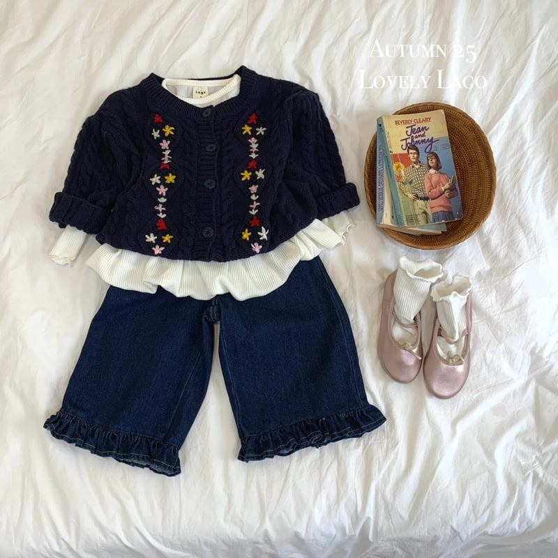 Lago - Korean Children Fashion - #minifashionista - Balloon Ribbed Tee - 10