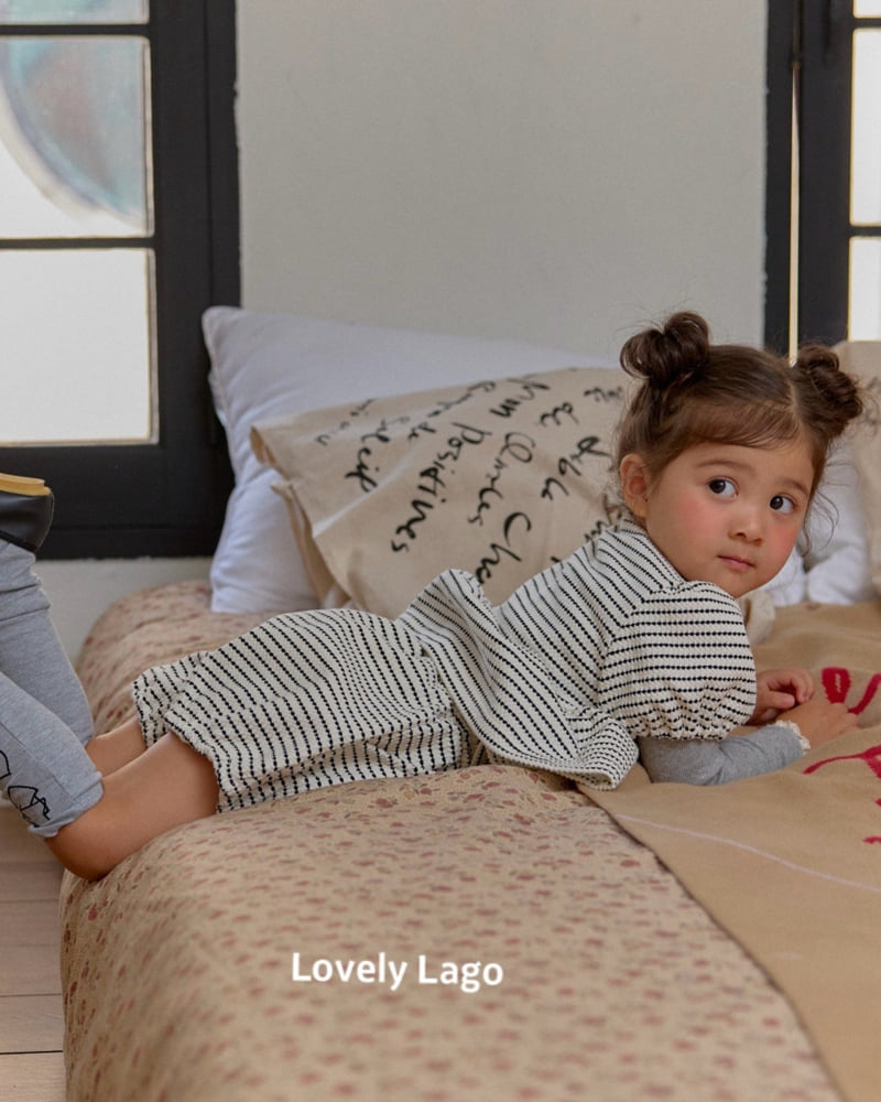 Lago - Korean Children Fashion - #minifashionista - Pearl Ribbon Set - 3