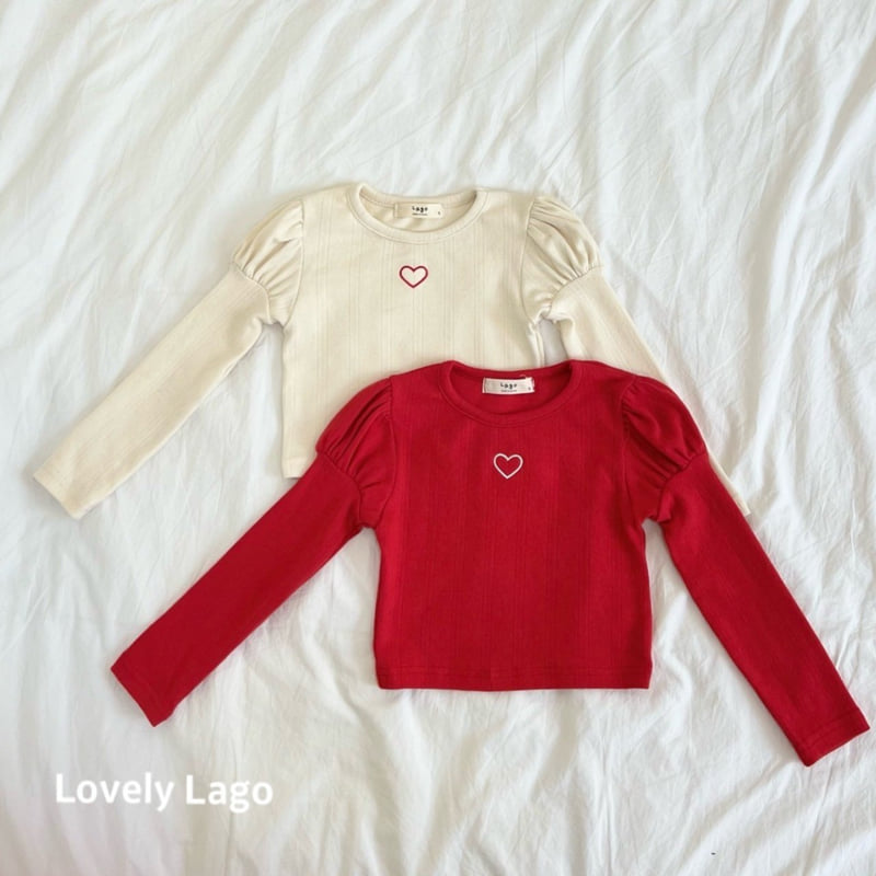 Lago - Korean Children Fashion - #prettylittlegirls - Petit Puff Tee