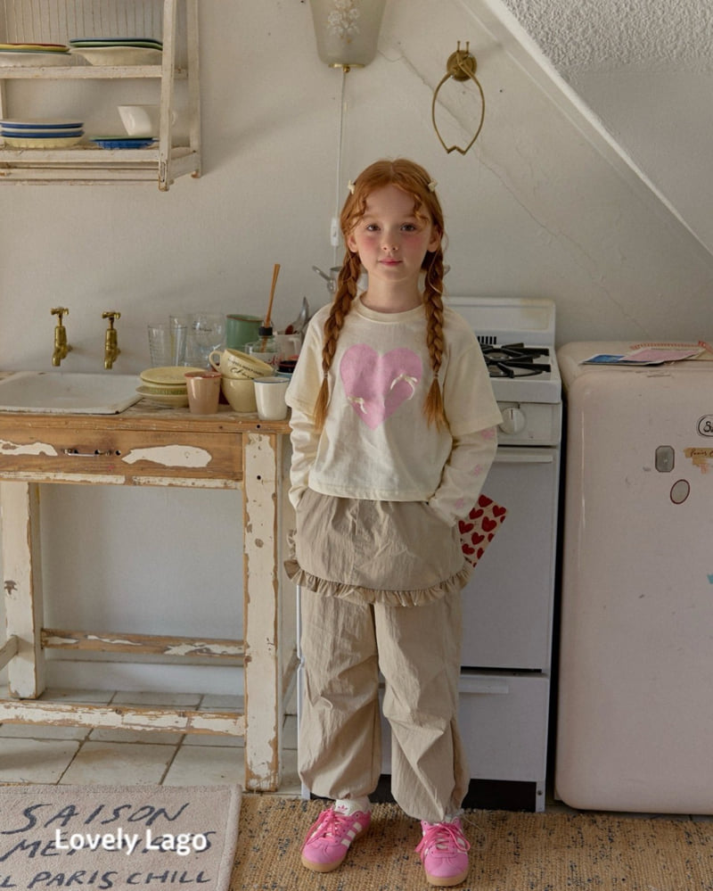 Lago - Korean Children Fashion - #stylishchildhood - Frill Pants - 12