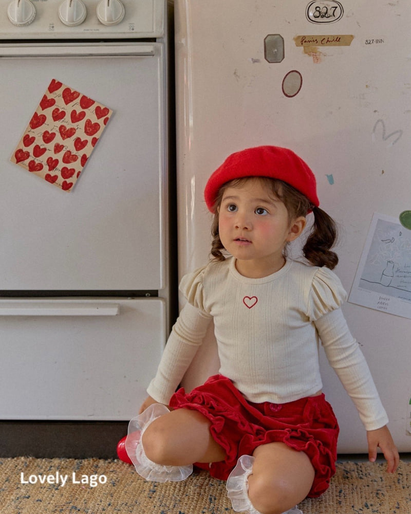 Lago - Korean Children Fashion - #todddlerfashion - Petit Puff Tee - 2