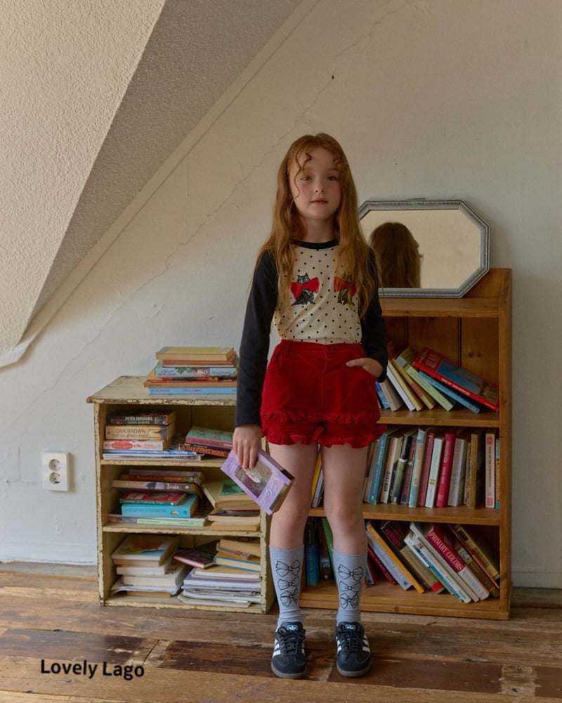 Lago - Korean Children Fashion - #todddlerfashion - Ribbon Embroidery Socks - 11