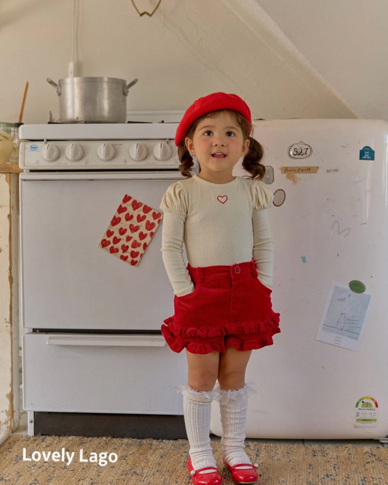 Lago - Korean Children Fashion - #toddlerclothing - Petit Puff Tee - 3