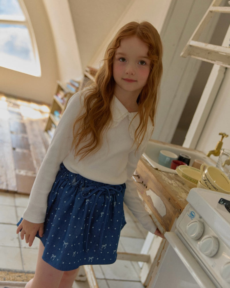 Lago - Korean Children Fashion - #toddlerclothing - Double Collar Tee - 8