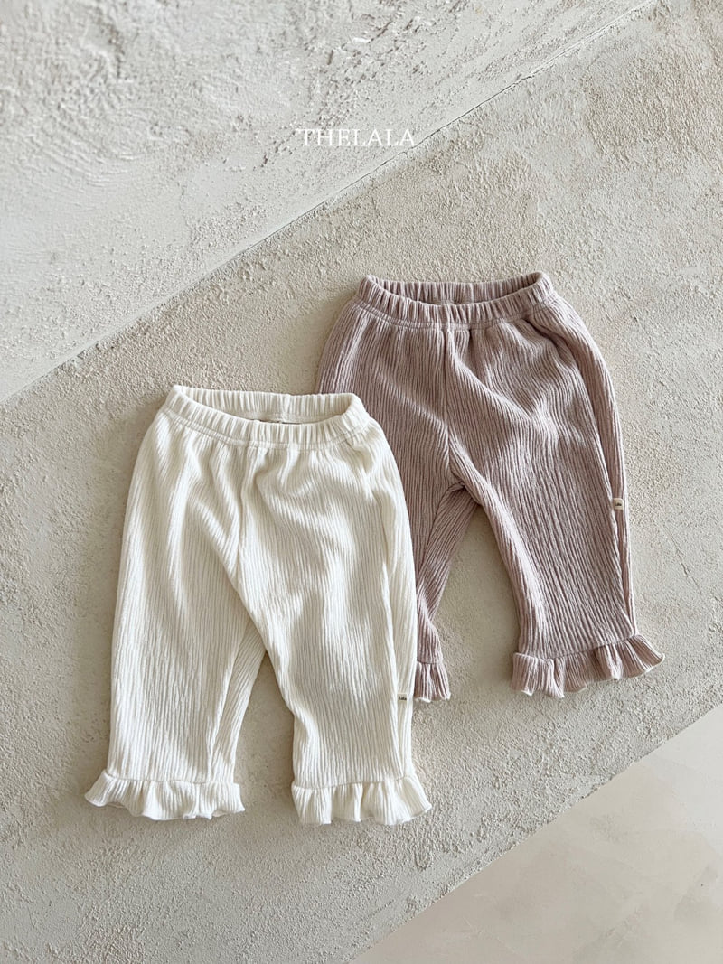 Lala - Korean Baby Fashion - #babyboutique - Rich Frill Pants - 12