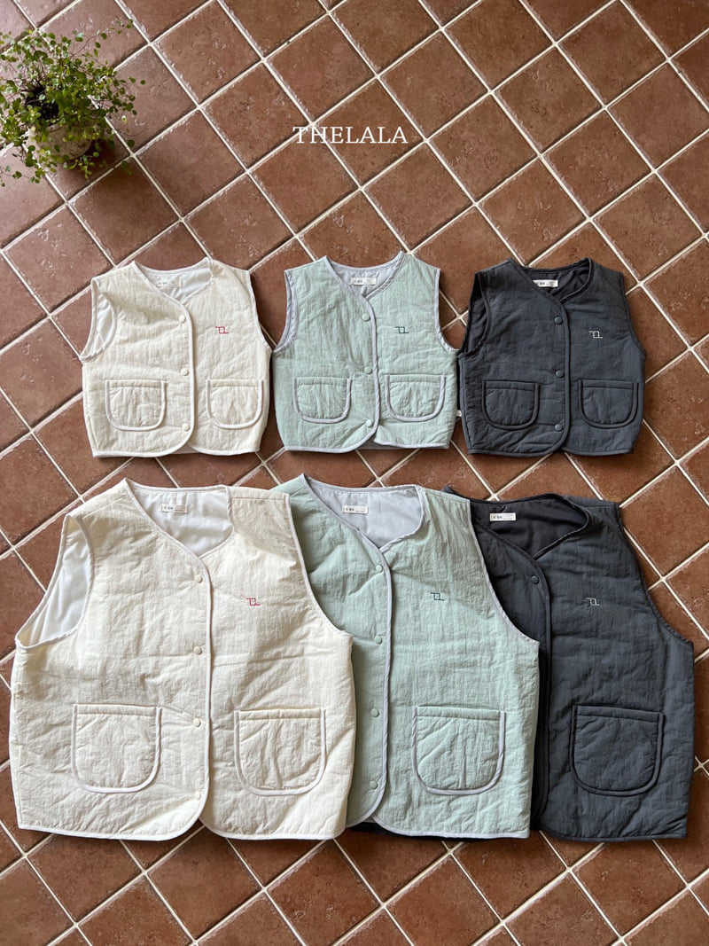 Lala - Korean Baby Fashion - #babyboutique - Oa Padding Vest - 9