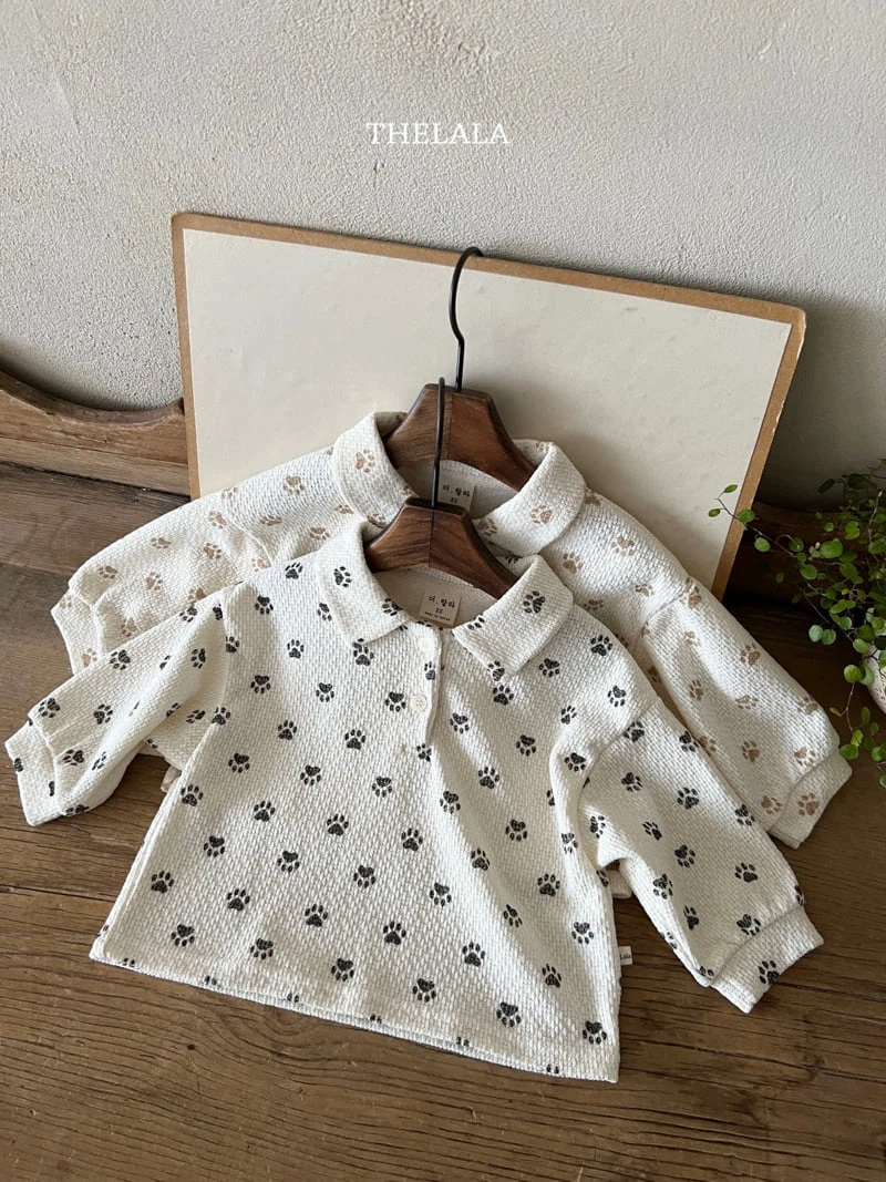 Lala - Korean Baby Fashion - #babyboutique - Paw Tee - 8