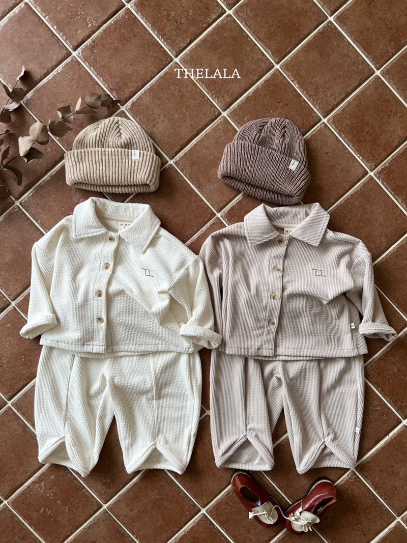 Lala - Korean Baby Fashion - #babyboutiqueclothing - Vongole Shirt