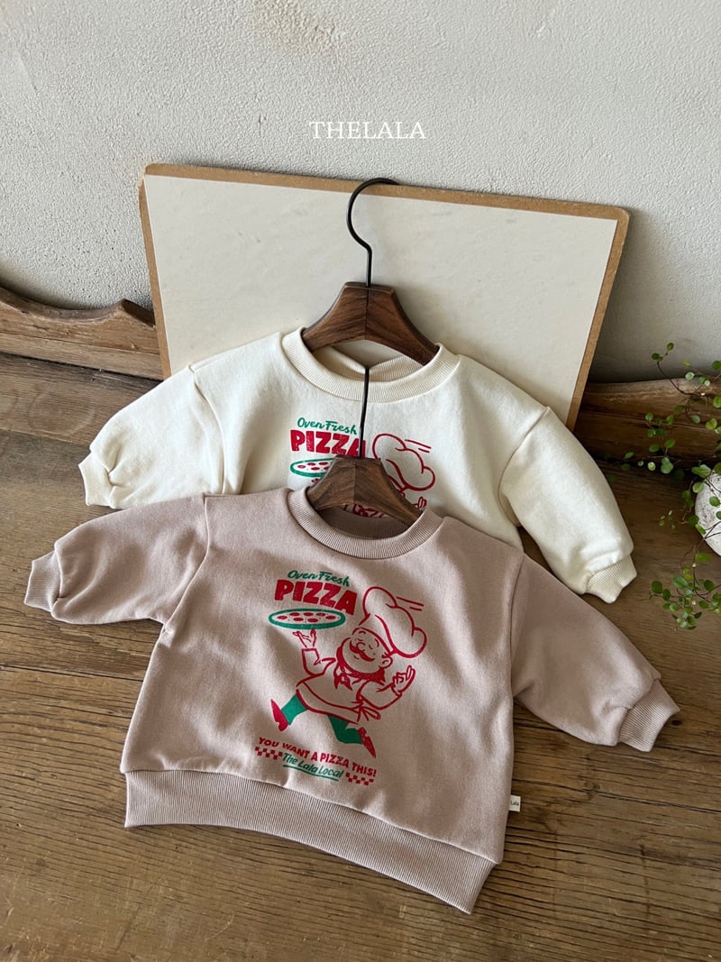 Lala - Korean Baby Fashion - #babyboutiqueclothing - Pizza Man Sweatshirt - 7