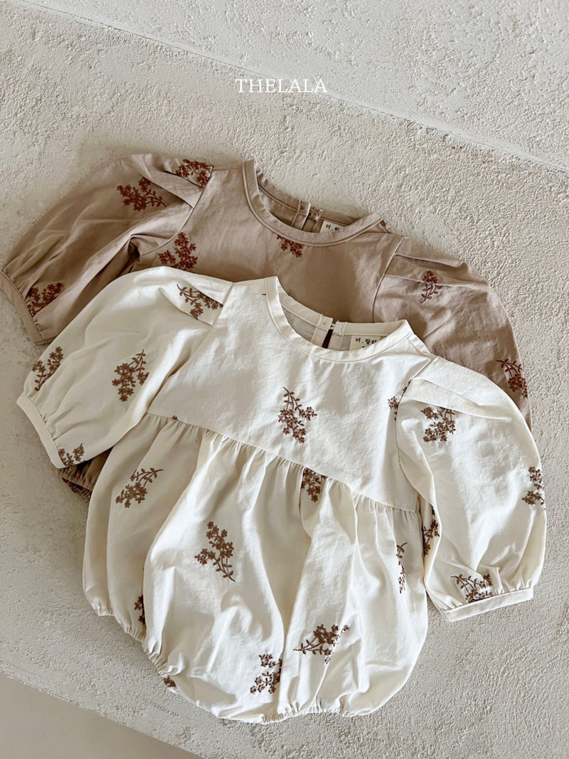 Lala - Korean Baby Fashion - #babyboutiqueclothing - Embroidery Suit - 12