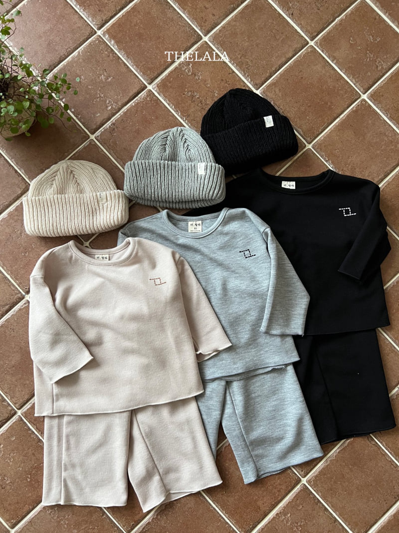 Lala - Korean Baby Fashion - #babyboutiqueclothing - Lego Top Bottom Set - 4