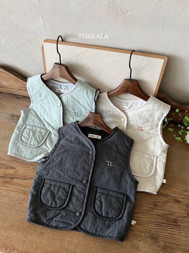 Lala - Korean Baby Fashion - #babyclothing - Oa Padding Vest - 11