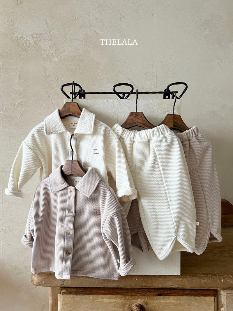 Lala - Korean Baby Fashion - #babyfashion - Vongole Shirt - 3