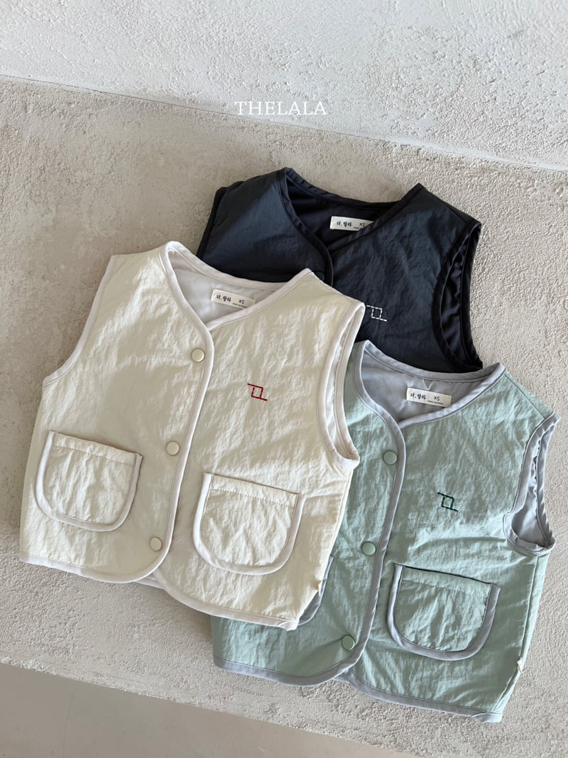 Lala - Korean Baby Fashion - #babyfashion - Oa Padding Vest - 12
