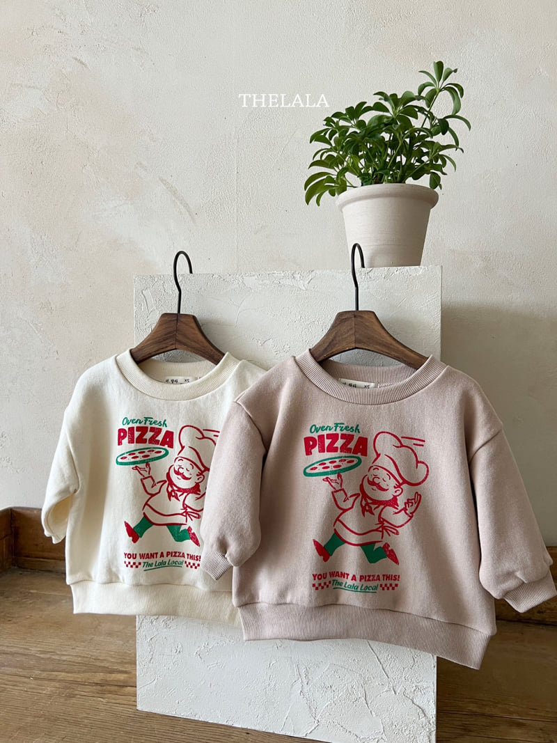 Lala - Korean Baby Fashion - #babyfashion - Pizza Man Sweatshirt - 9