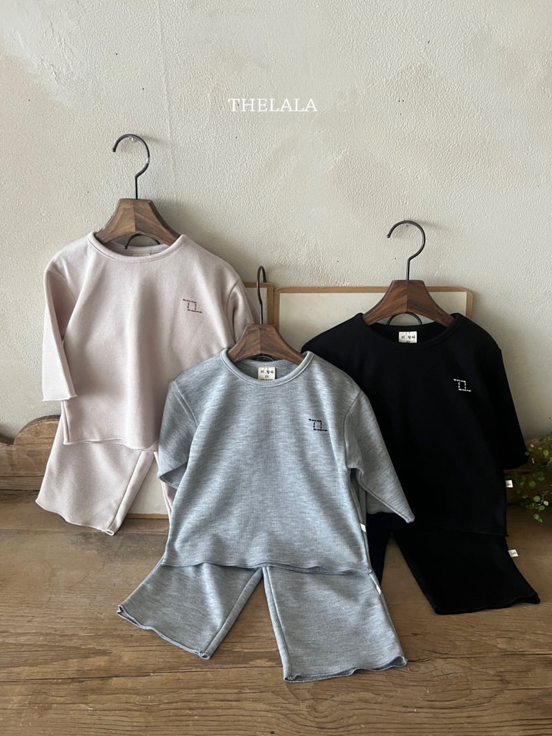 Lala - Korean Baby Fashion - #babyfever - Lego Top Bottom Set - 6