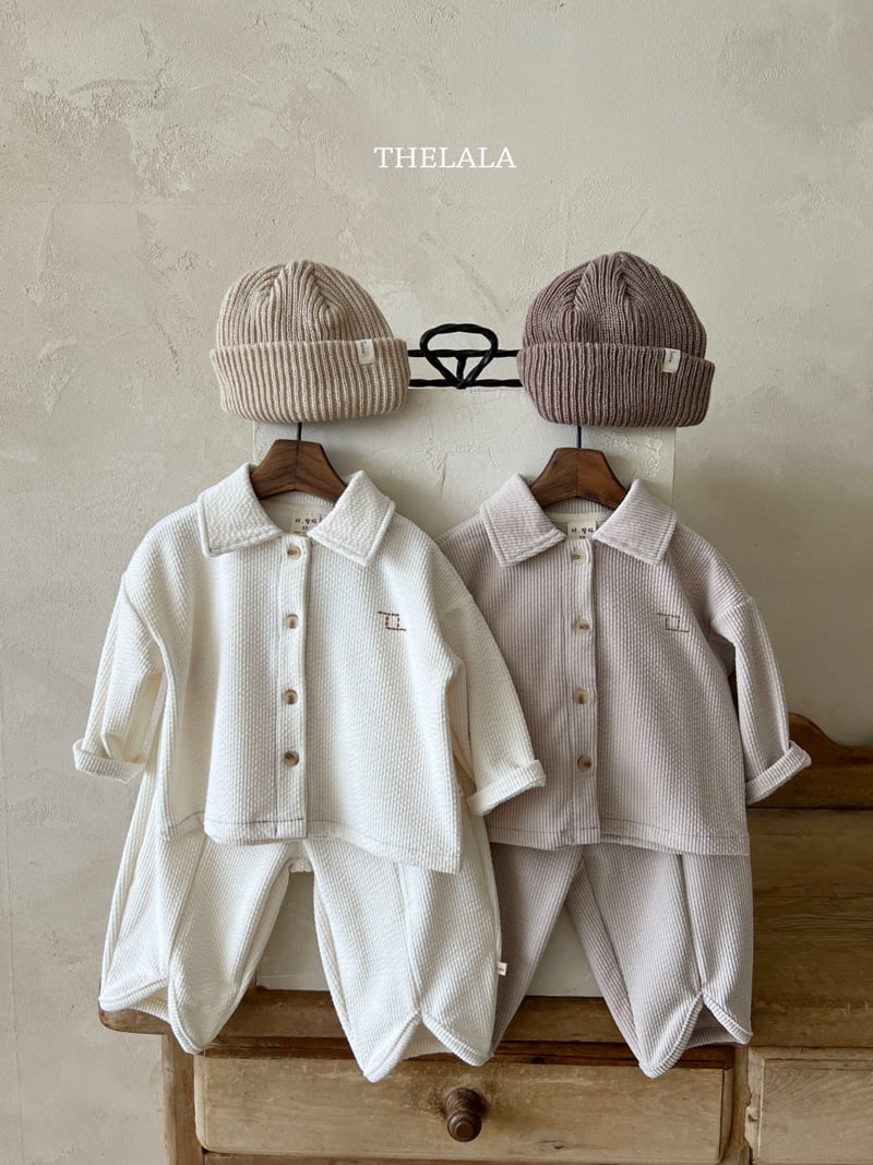 Lala - Korean Baby Fashion - #babyfashion - Vongole Shirt - 4