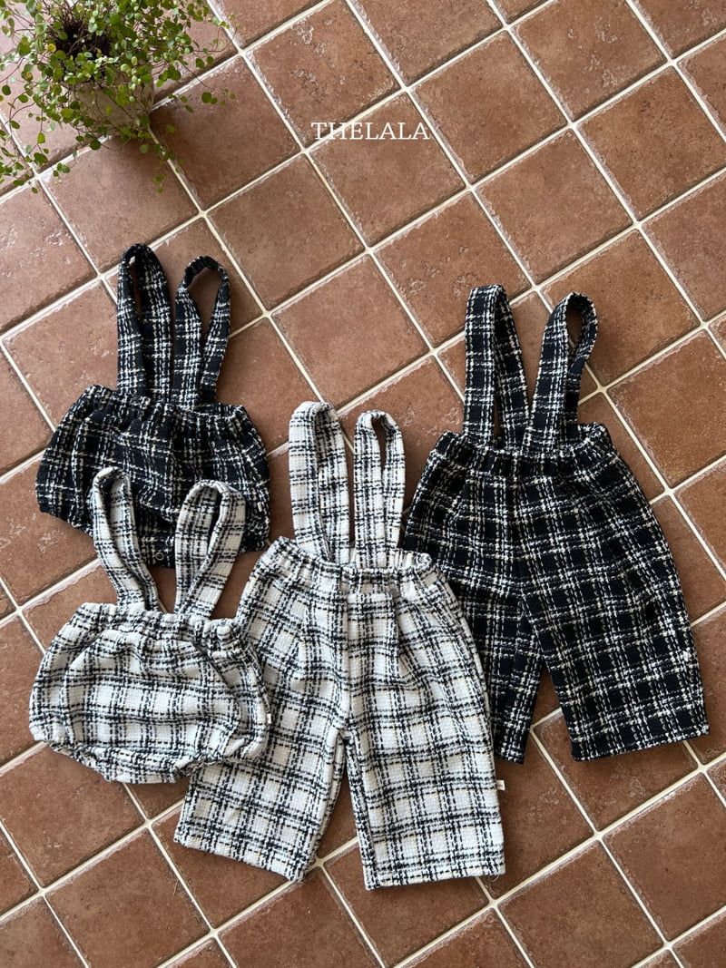 Lala - Korean Baby Fashion - #babyfever - Overalls Strap Pants - 3