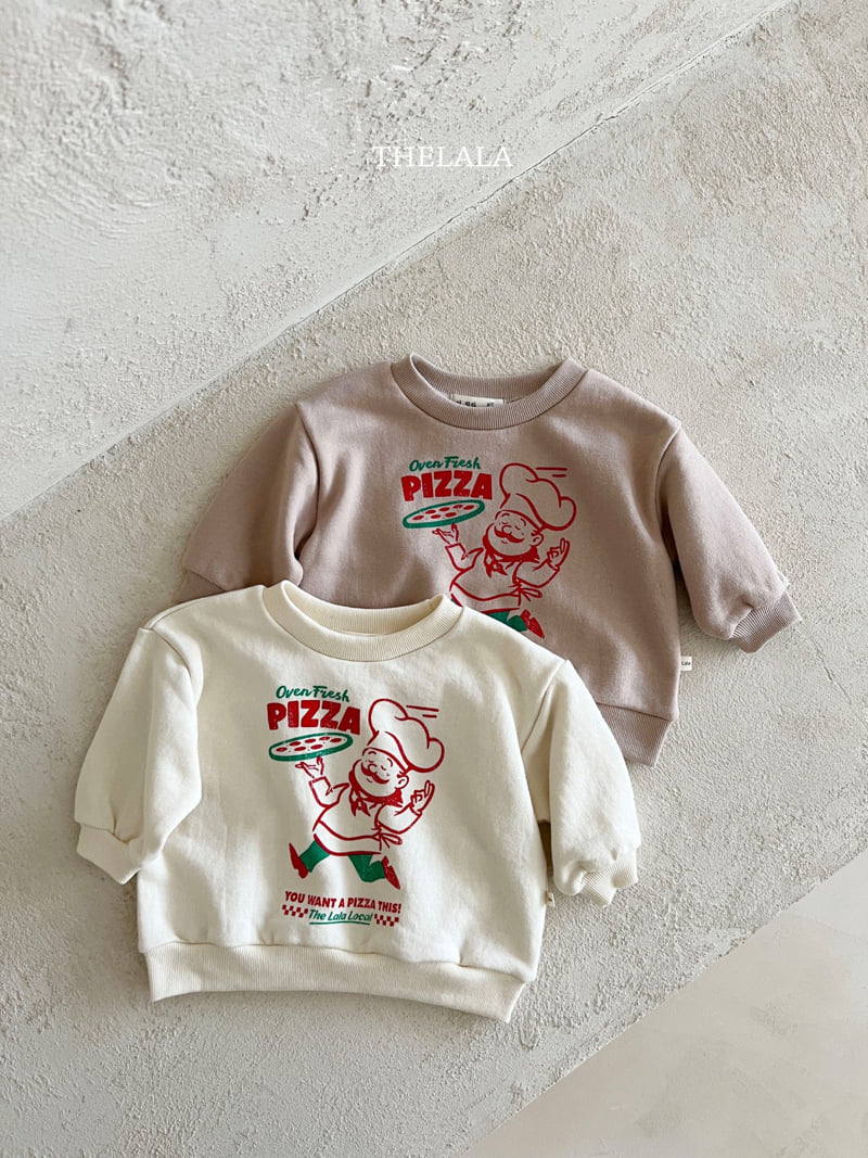 Lala - Korean Baby Fashion - #babyfever - Pizza Man Sweatshirt - 10