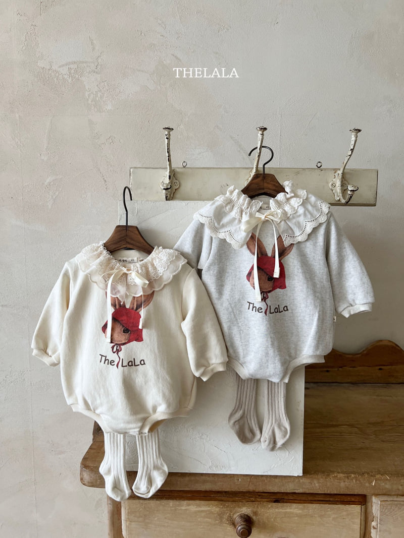 Lala - Korean Baby Fashion - #babyfever - Red Bunny Suit - 3