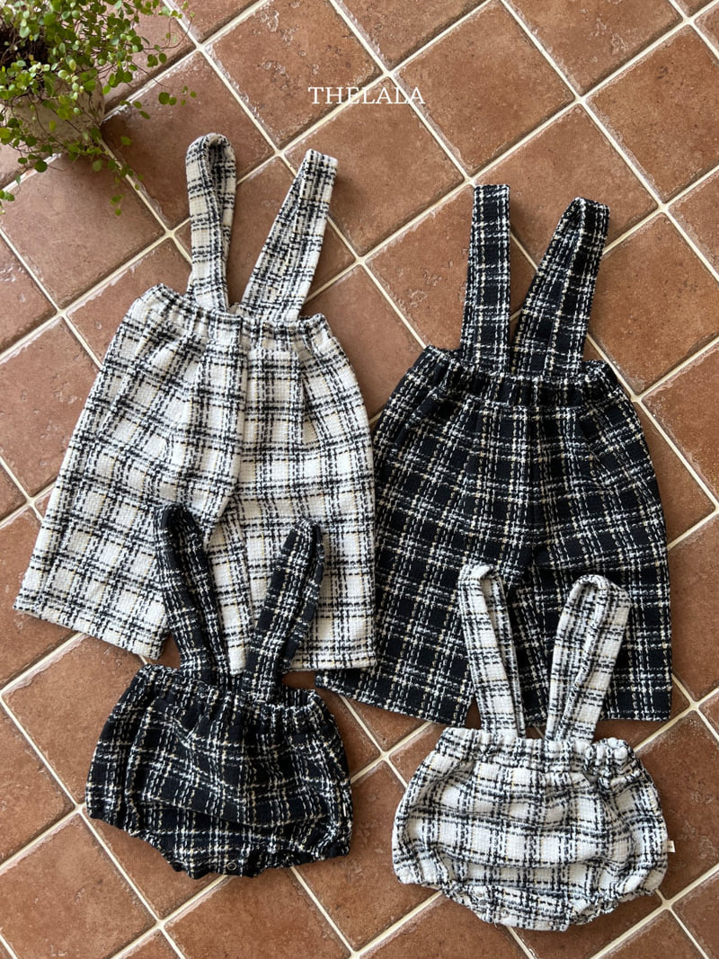 Lala - Korean Baby Fashion - #babygirlfashion - Overalls Strap Bloomer - 3