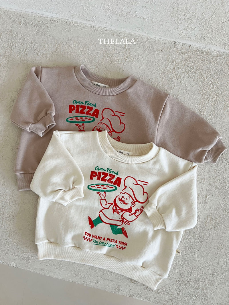 Lala - Korean Baby Fashion - #babygirlfashion - Pizza Man Sweatshirt - 11