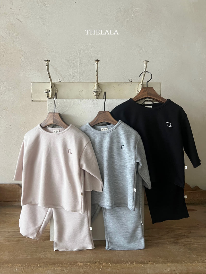 Lala - Korean Baby Fashion - #babyoninstagram - Lego Top Bottom Set - 9