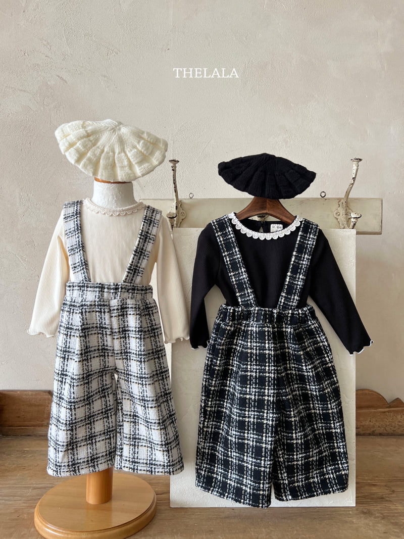 Lala - Korean Baby Fashion - #babyoninstagram - Overalls Strap Pants - 6