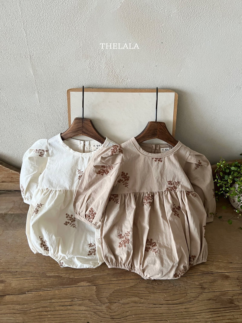 Lala - Korean Baby Fashion - #babyoninstagram - Embroidery Suit - 3