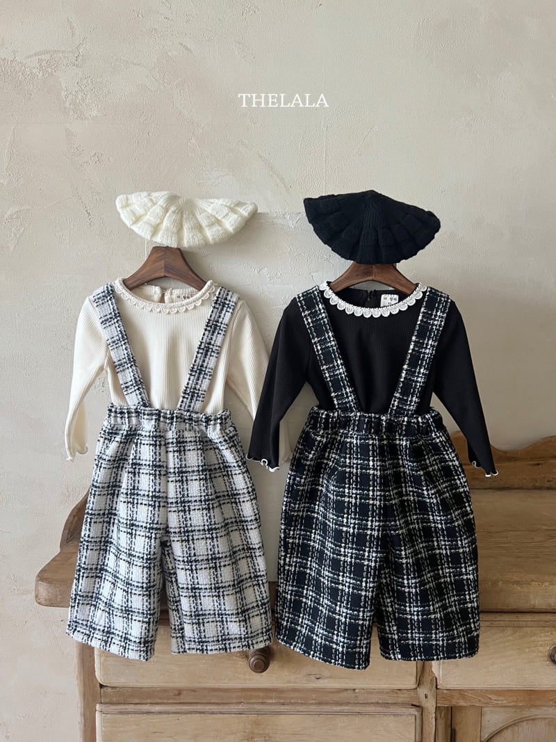 Lala - Korean Baby Fashion - #babyootd - Overalls Strap Pants - 7