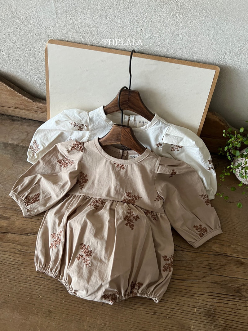 Lala - Korean Baby Fashion - #babyoninstagram - Embroidery Suit - 4
