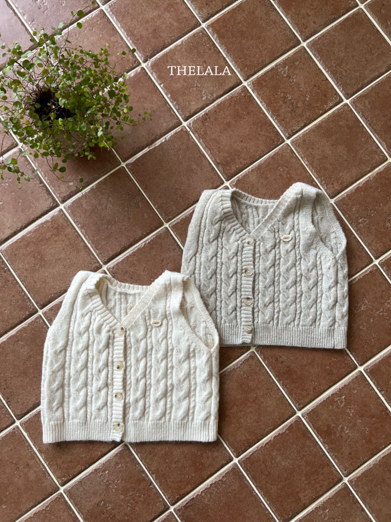 Lala - Korean Baby Fashion - #babyootd - Rocco Knit Vest - 9