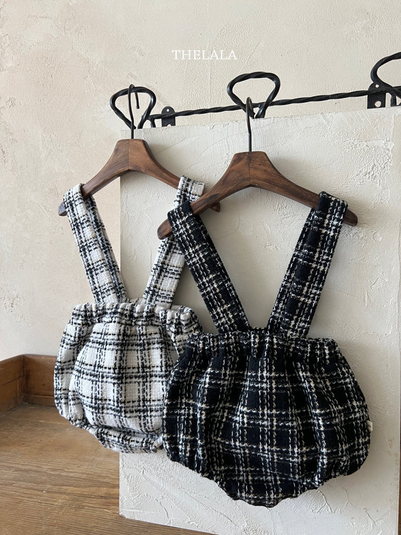 Lala - Korean Baby Fashion - #babyoutfit - Overalls Strap Bloomer - 8