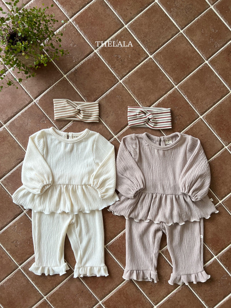 Lala - Korean Baby Fashion - #babyoutfit - Rich Frill Pants - 7