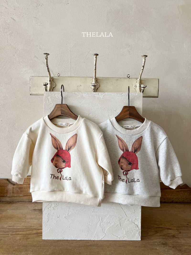 Lala - Korean Baby Fashion - #babyoutfit - Red Bunny Sweatshirt - 9