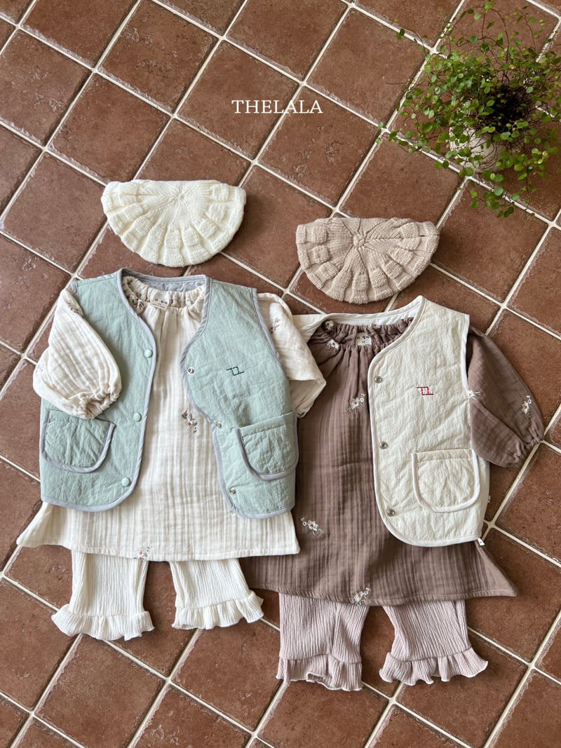 Lala - Korean Baby Fashion - #babywear - Oa Padding Vest - 5