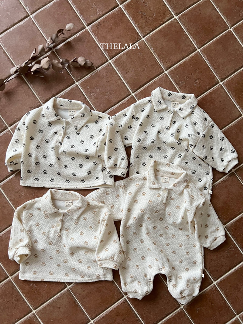 Lala - Korean Baby Fashion - #babywear - Paw Tee - 5