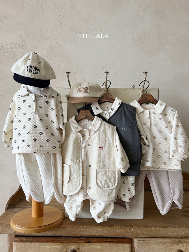 Lala - Korean Baby Fashion - #babyoutfit - Paw Suit - 4