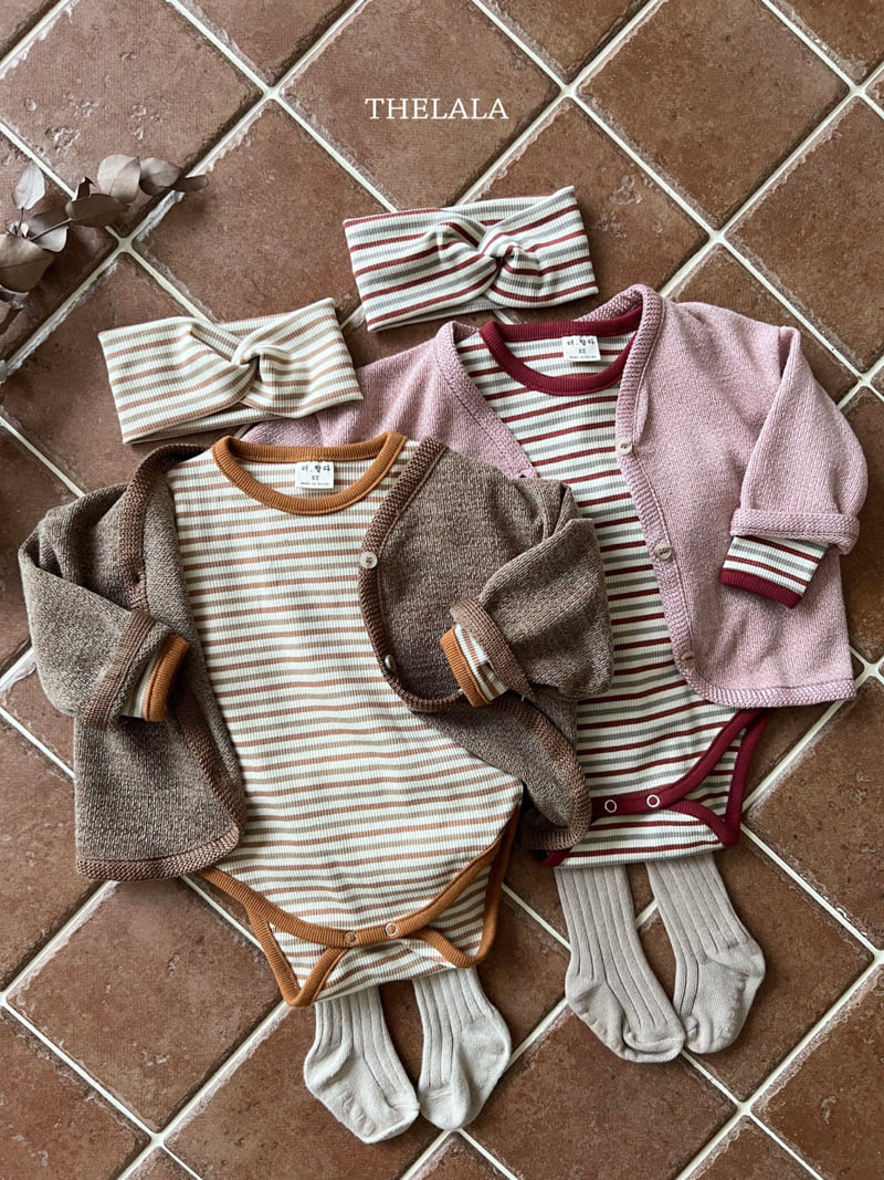 Lala - Korean Baby Fashion - #babywear - Lala Ribbed Tights - 8