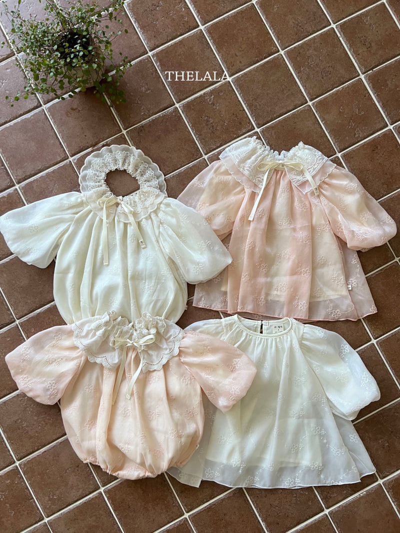 Lala - Korean Baby Fashion - #onlinebabyboutique - Swan One-piece - 3